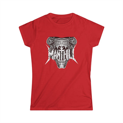Women's Tee — "MANTHILL Predator" Band Shirt
