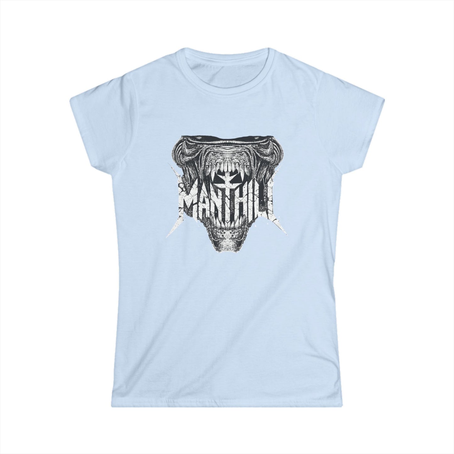 Women's Tee — "MANTHILL Predator" Band Shirt