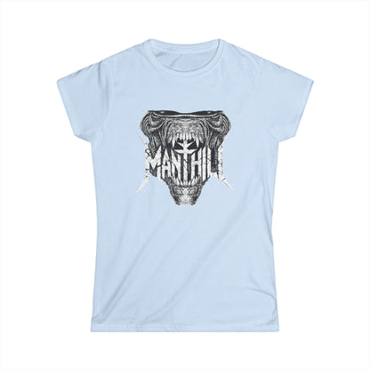 Women's Tee — "MANTHILL Predator" Band Shirt