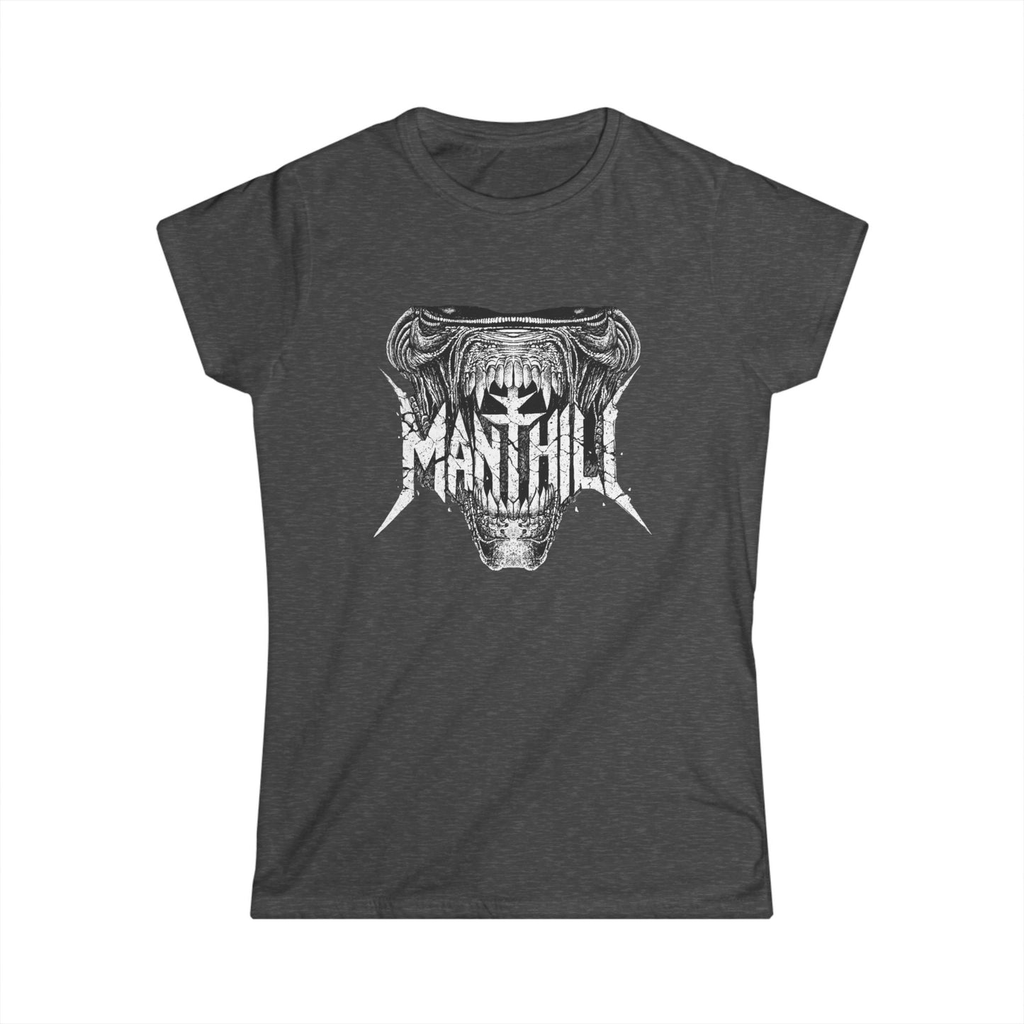 Women's Tee — "MANTHILL Predator" Band Shirt